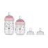 Kojenecké láhve 165 ml + 240 ml + 2 savičky Fairy Garden