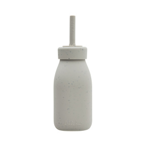 Láhev s brčkem Platinum Silicone Sand