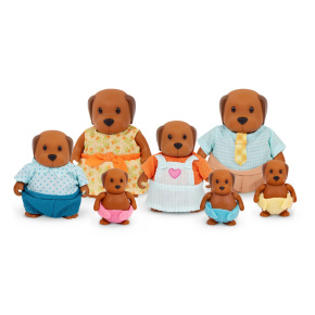 Rodina pejsků velká Wagadoodle