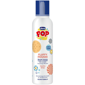 CHICCO Pěna na vlasy a tělo Pop Vanilla wrap 200ml