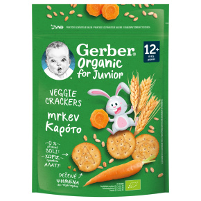 GERBER Krekry s mrkví Organic 100 g