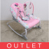 DISNEY BABY Houpátko vibrující Minnie MOuse Forever Besties™ 0m+ do 18 kg