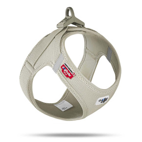 CURLI Postroj pro psy se sponou Air-Mesh Light Tan 3XS, 2-4 kg