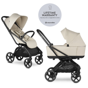 EASYWALKER Kočárek kombinovaný Rockey L Bright Taupe