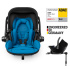 KIDDY Autosedačka Evoluna i-size 2 + Isofix základna 40-83 cm Sky Blue