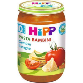 HiPP BIO PASTA BAMBINI Zeleninové lasagne, 220 g