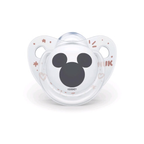 Šidítko Trendline NUK Disney Mickey Minnie 6-18m bílé Box Bílá 6-18 m