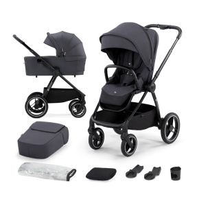 KINDERKRAFT SELECT Kočárek kombinovaný Nea 2v1 Deep Grey, Premium