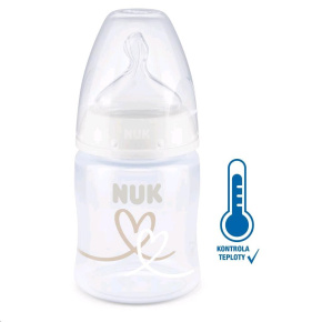 Kojenecká láhev NUK First Choice Temperature Control 150 ml white Bílá 