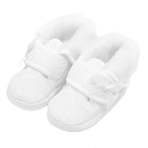 Kojenecké zimní capáčky ke křtu New Baby 6-12 m holka Bílá 6-12 m