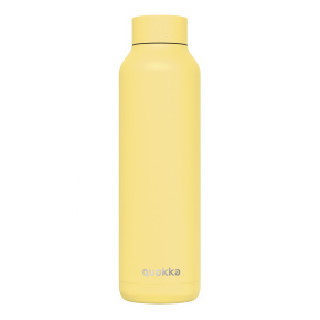 Nerezová termoláhev Solid Light Yellow 630 ml