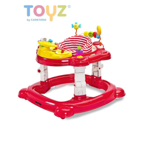 Dětské chodítko Toyz HipHop 3v1 červené Červená 