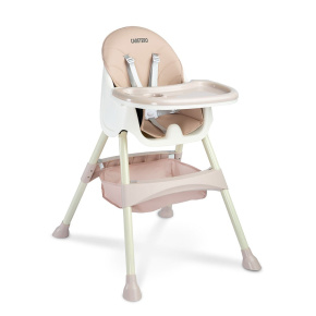 Jídelní židlička 2v1 CARETERO Bill pink Růžová 