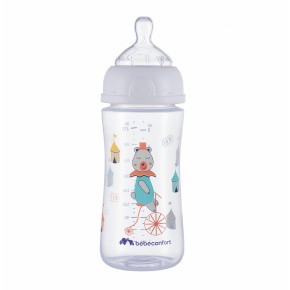 Kojenecká láhev Emotion 270ml 0-12m White