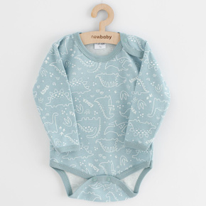 Kojenecké body New Baby Classic II dino mátový Zelená 80 (9-12m)