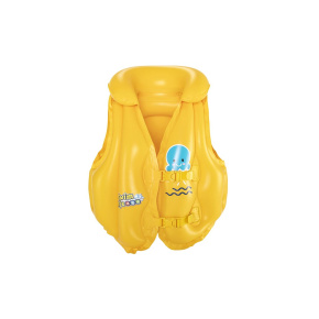 Dětská nafukovací vesta Bestway Swim Safe Step C 51cm x 46cm Žlutá 