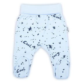 Kojenecké bavlněné polodupačky Nicol Max light Modrá 80 (9-12m)