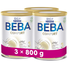 3x BEBA COMFORT HM-O 3 Mléko batolecí, 800 g