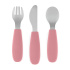 PETITE&MARS Sada příborů s nerezové oceli Take&Match Dusty Rose 12m+