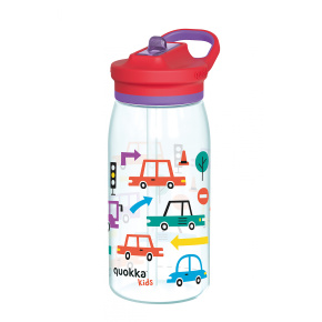 Plastová láhev s pítkem Glow Kids Cars 580 ml
