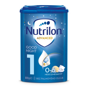 NUTRILON 1 Advanced Good Night počáteční kojenecké mléko od narození 800 g