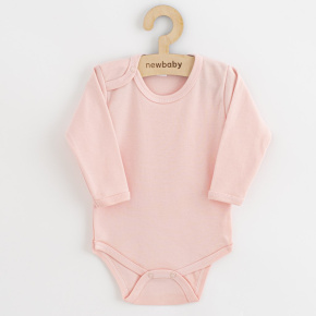 Kojenecké body New Baby Classic II světle růžové Růžová 74 (6-9m)