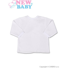 Kojenecká košilka New Baby bílá Bílá 50