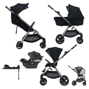 ANEX SET Kočárek kombinovaný IQ Smoky premium + CYBEX Aton B2 i-Size + základna