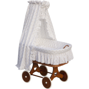 Košík pro miminko s nebesy HVĚZDIČKA - béžová