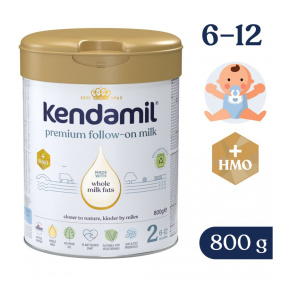 KENDAMIL Mléko pokračovací Premium 2 HMO+ (800 g) 6m+