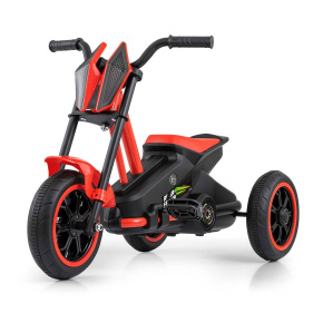 Dětská šlapací motokára Go-kart Milly Mally Rider červená Červená 