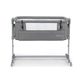 KINDERKRAFT Postýlka dětská polohovatelná Neste Up Grey Melange