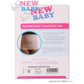 New Baby Poporodní stahovací pás – XL Bílá 