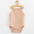 Kojenecké body bez rukávů New Baby Classic II světle béžové  holka Béžová 68 (4-6m)