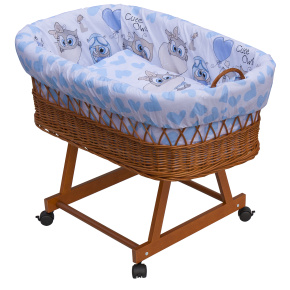 Košík pro miminko Scarlett Kulíšek - modrá