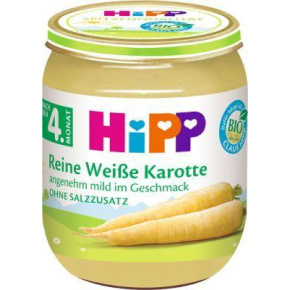 HiPP BIO Bílá bezlepková mrkev, 125 g