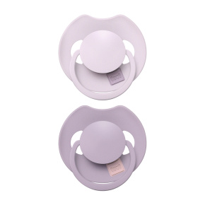 LOVI Dudlík silikonový dynamický Prime 18m+ 2ks Baby Lilac/Violet