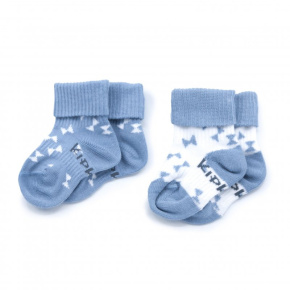 Dětské ponožky Stay-on-Socks 6-12m 2páry Party Blue