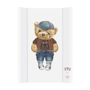 CEBA Podložka přebalovací 2-hranná s pevnou deskou (50x70) Comfort Fluffy Puffy Stu