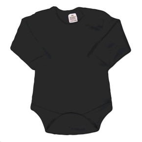 Body dlouhý rukáv New Baby - černé Černá 68 (4-6m)