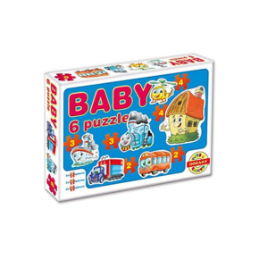 Dětské Baby puzzle Modrá 