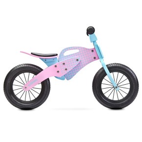 Dětské odrážedlo kolo Toyz Enduro pink Růžová 