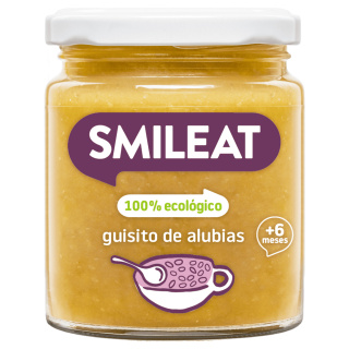 SMILEAT Organic příkrm Fazolové ragú 230 g, 6m+