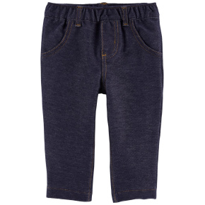 CARTER'S Legíny Faux Denim dívka 12m