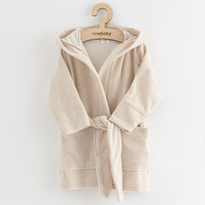 Dětský froté župan New Baby Comfortably beige Béžová 80/86