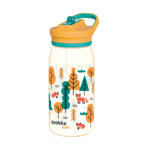 Plastová láhev s pítkem Glow Kids Forest 580 ml