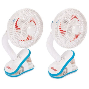 Ventilátor na kočárek Stroller Fan 2ks