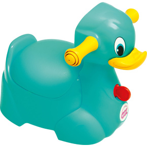 OK BABY Nočník Quack tyrkysová 72