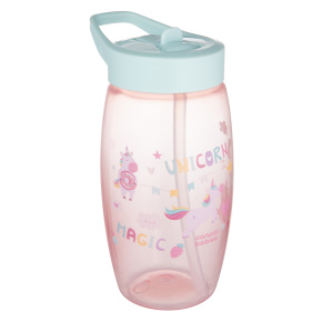 CANPOL BABIES Lahev sportovní se sklápěcím náustkem Unicorns 400ml