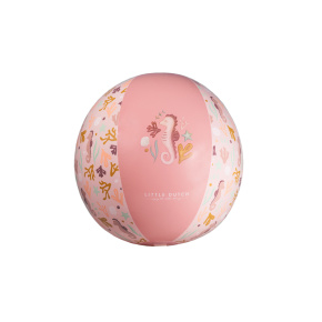 LITTLE DUTCH Míč nafukovací Ocean Dreams Pink